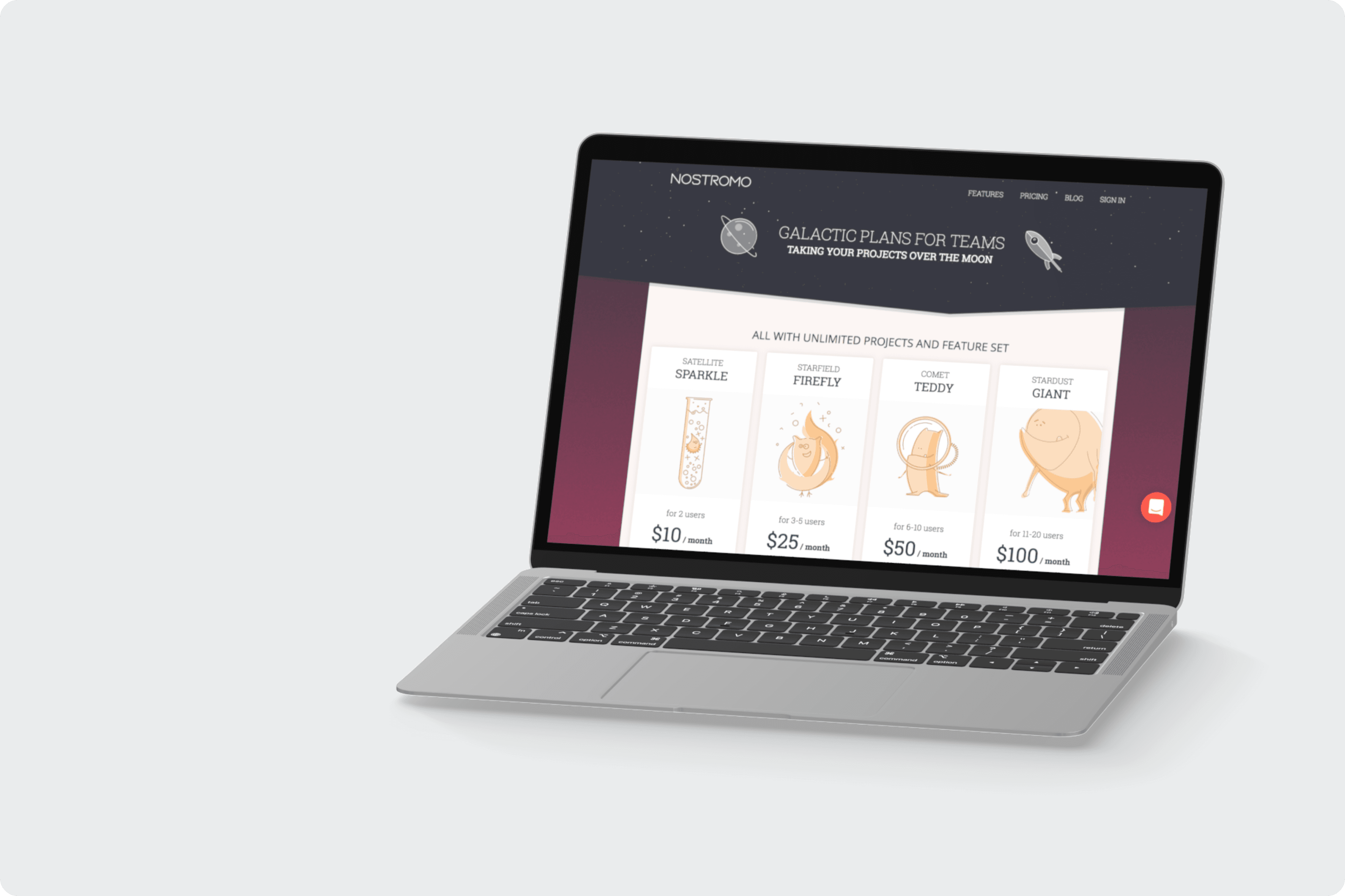 laptop with Nostromo screen 5